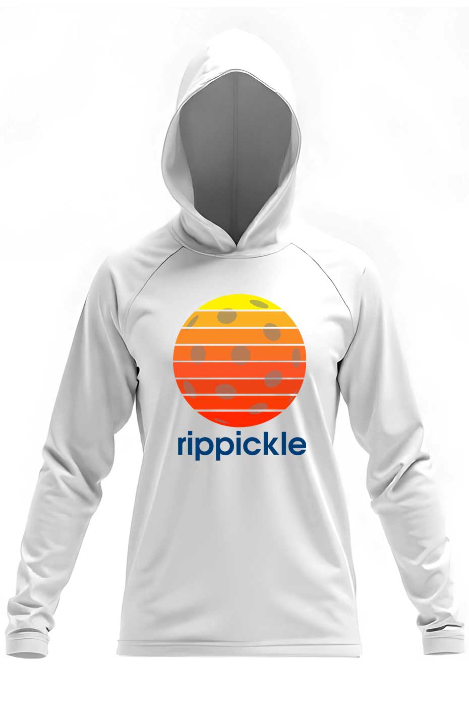 Sunset Pickleball - Long Sleeve Hoodie