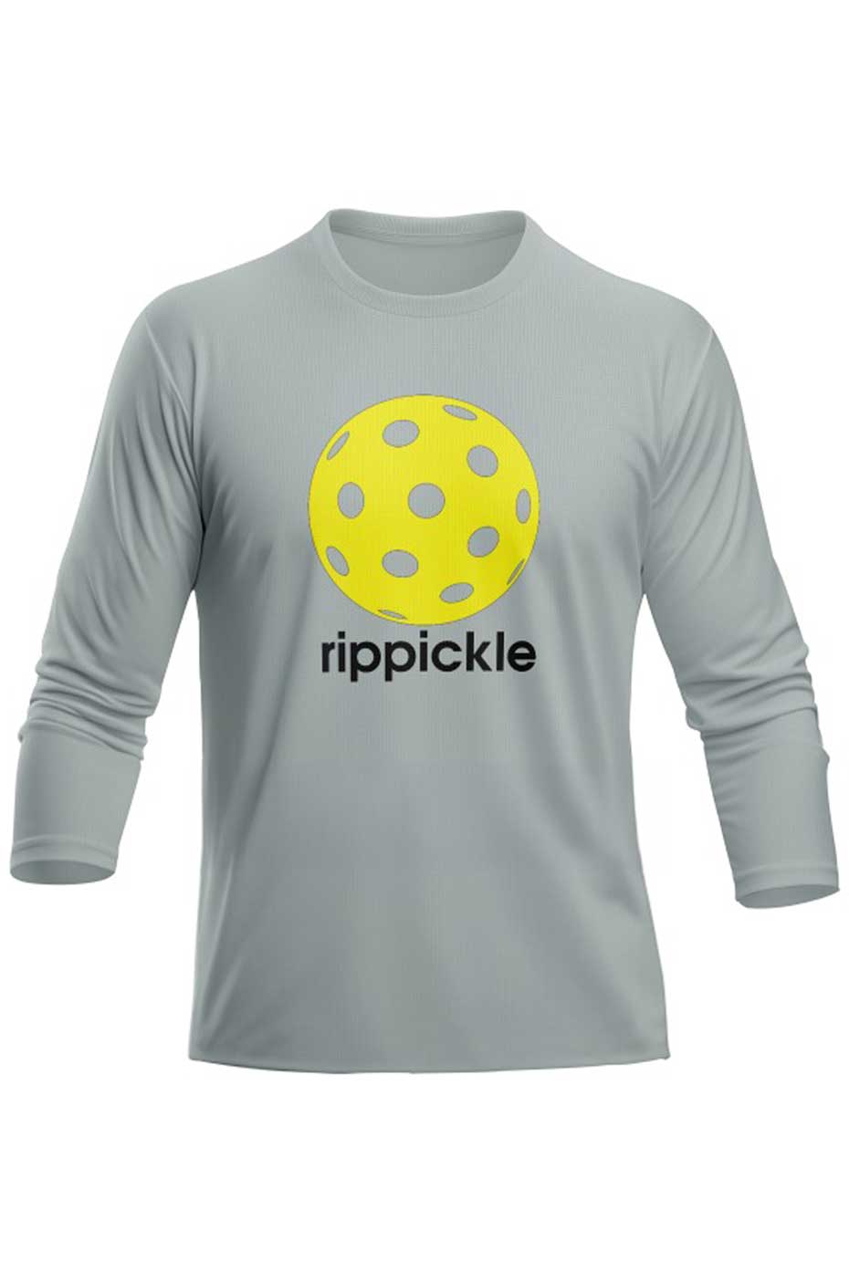 Rip Pickle-Yellow-Ball-Grey Long Sleeve